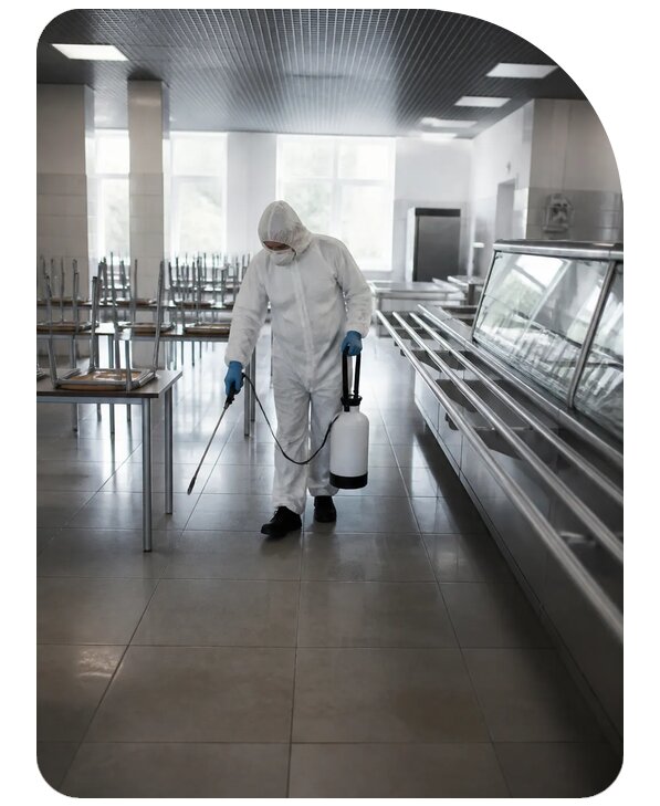 Дезинфекция столовой в Беслане по цене от 5063 р. | Сенат-Бсл